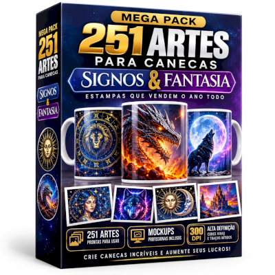 🚚 MEGA PACK 203 ARTES CANECAS SUBLIMAÇÃO TRANSPORTE & AUTOMOBILISMO 🚗💨