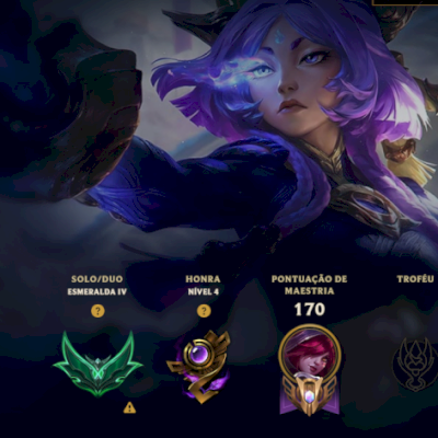 Conta para Mono Adc League of Legends