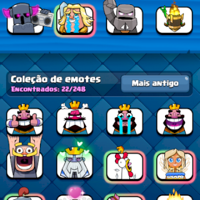 contas clash royale