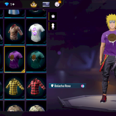 Conta free fire de 2017