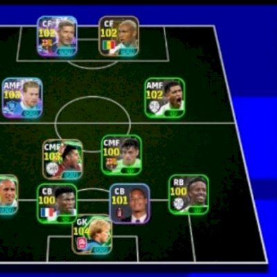 Efootball mobile contas