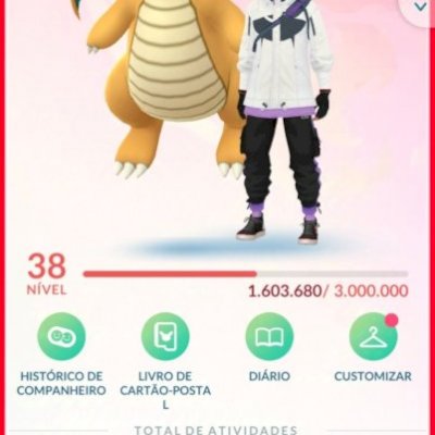 Conta Pokemon Go Rara
