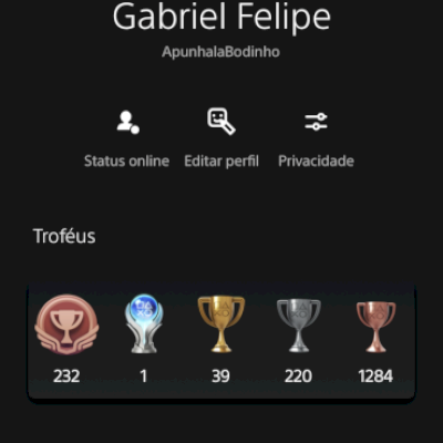 Conta psn com jogos triplo A.