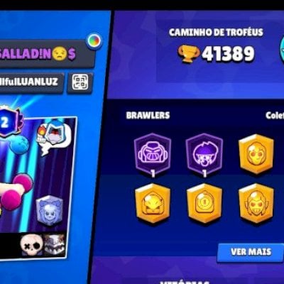 Conta de brawl stars com 99 brawlers e 41k de troféus