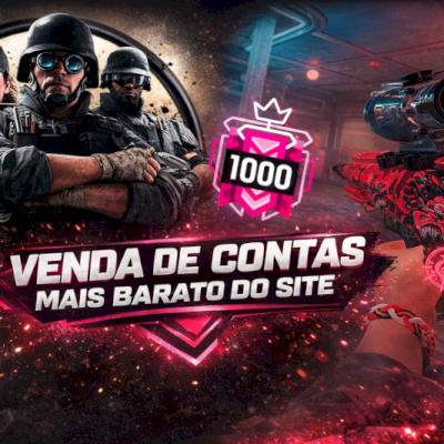 R6)(O MAIS BARATO DO SITE!) CONTA RAINBOW SIX SIEGE X(CONTAS LEVEL 50( UBSOFT PC