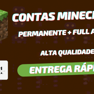 CONTAS MINECRAFT FULL ACESSO/PERMANENTE/XBOX GAME PASS + ENTREGA RÁPIDA