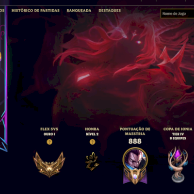 Conta League of Legends Antiga | Grande Coleção de Skins
