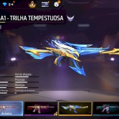 🔥 CONTA UPADA ( + 350 PEITA ) VÁRIAS SKINS - LINDA !!