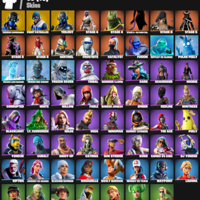CONTA MUITO RARA COM MUITOS PASSES ANTIGOS, BANANA, LARA CROFT E COM 850 VBUCKS