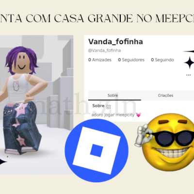 Conta com CASA GRANDE e MOBILIADA no MeepCity | 2018 | Nível 40 Murder Mystery