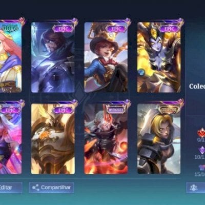 Conta mobile legendas top e barata