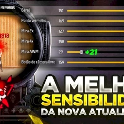 🔥 Sensi do Capudo FREE FIRE