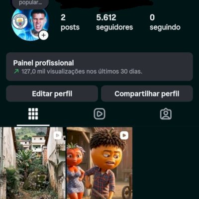 CONTA INSTAGRAM 5,6K DE SEGUIDORES (CONTAS INSTAGRAM)