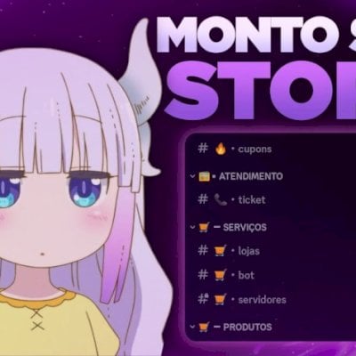 CRIO OU CONFIGURO SUA LOJA (STORE) NO DISCORD | SERVIÇOS DISCORD