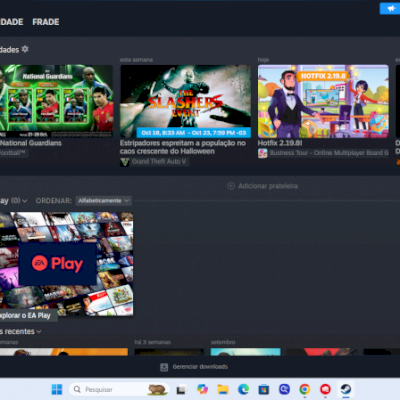 conta da steam com mais de 700 reais gastos e com diversos jogos