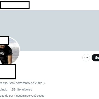 CONTA 2012 X Twitter + Acesso ao email + Conta segura + Seguidores reais