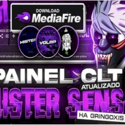 Painel CLT Para  Android E Iphone🩸+ Pack de Sensi Full vermelho 🩸