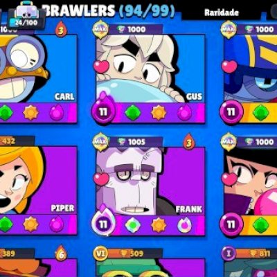 CONTA DE BRAWL STARS UPADA À VENDA