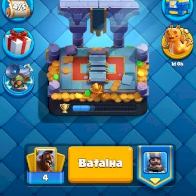 Conta Clash royale antiga