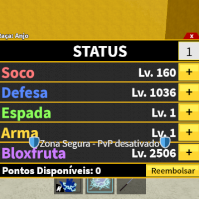 Conta de Blox Fruits