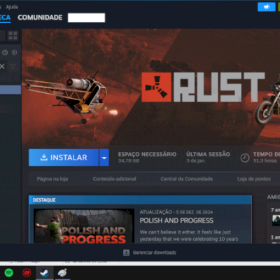CONTA STEAM COM JOGOS COMPRADOS ( NÃO É CONTA COMPARTILHADA )