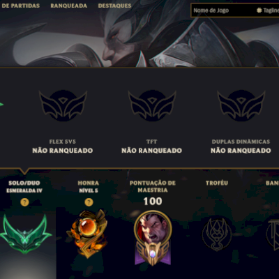 Conta esmeralda 4 com mmr de dima