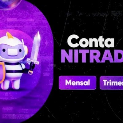 Contas Nitrada Discord (MENSAL E TRIMENSAL) - 6,50!