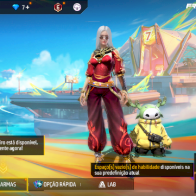 Vendo conta antiga do Free Fire