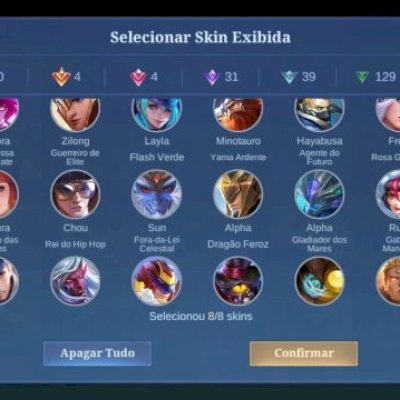 Conta mobile legends antiga