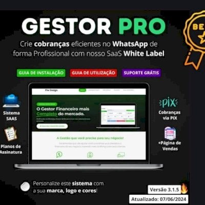 Gestor Pro - Sistema De Cobranças - 2025