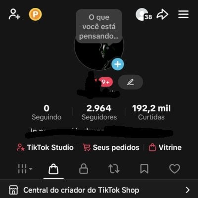CONTA TIK TOK 3K