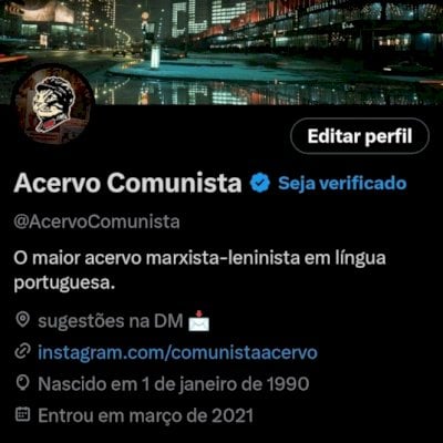 conta twitter 83k dd seguidores