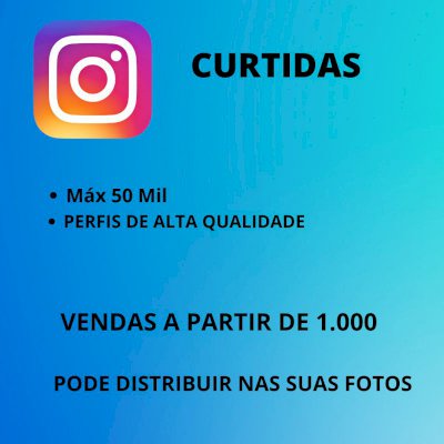 1k de curtidas instagram