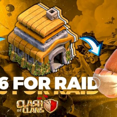 PACK 10 CONTAS (no mesmo email) CV6 RAIDE - CLASH OF CLANS