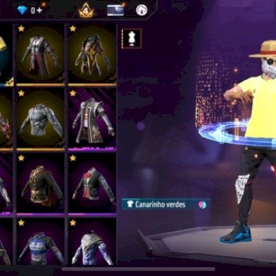 Conta de ff com duas anjo