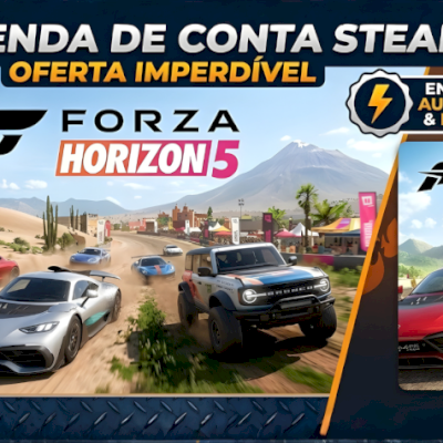 Conta Steam com Forza Horizon 5