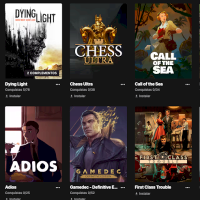 Conta Epic Games - Mais de 90 jogos!!! (Conta de valor de R$1242) Full acesso