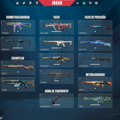 conta valorant +2262 reais gastos