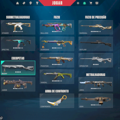 Conta do Valorant lvl 299,quase 7 mil gasto