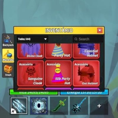 CONTA END GAME FOCADA EM PVP