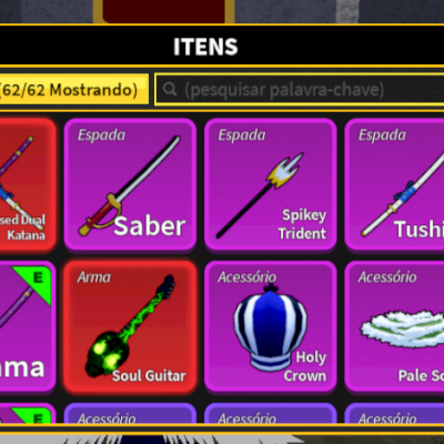 VENDO CONTA BLOX FRUITS COM 140K DE FRAGS E VARIAS FRUTAS