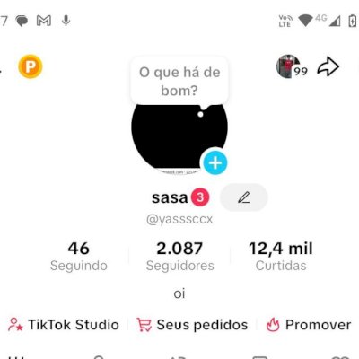 Conta Tik Tok shop