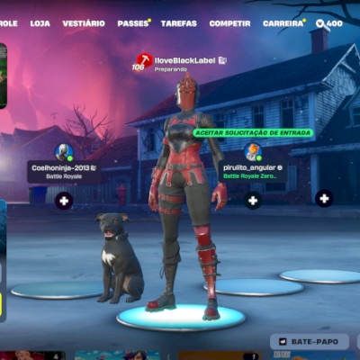 Conta Fortnite + Epic Games