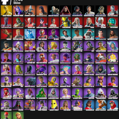 Conta 92 Skins Tryhard e passes antigo | Aura, Manic, Midas Gold e Black Panther