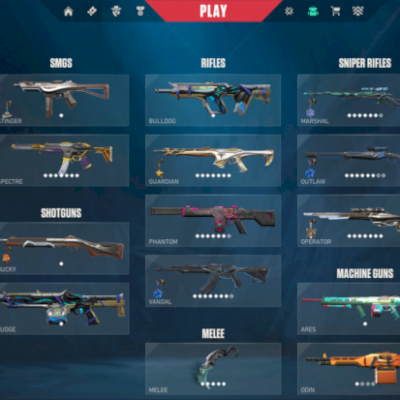 Conta de Valorant com +R$2000 gasto em skins 🤑