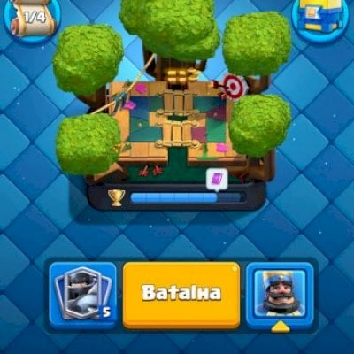 Conta clash royale arena 13 com várias cartas lendárias