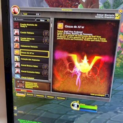 Vendo conta no world of warcraft