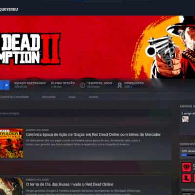 Vendo conta steam com jogos populares e caros