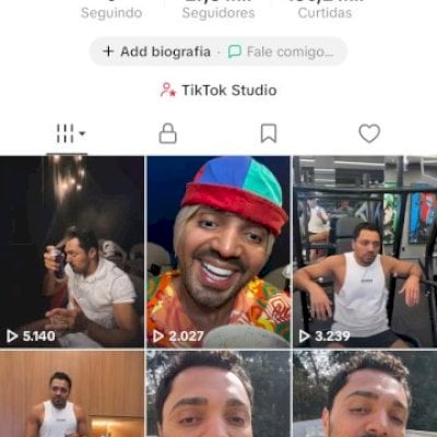 Vendo conta do tik Tok altamente engajada