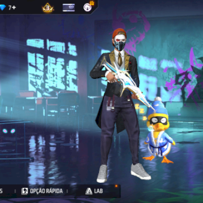 Conta de ff boa tem a calça dall